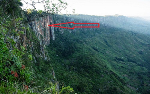 Riftvalley Escarpment In Kenya