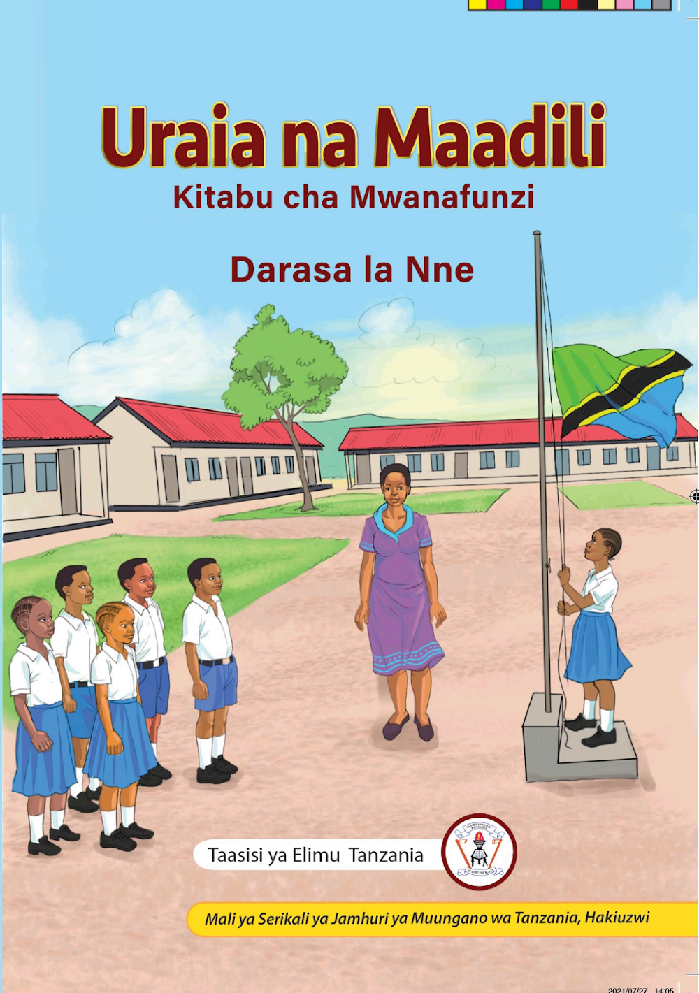 Kitabu Cha Uraia Na Maadili Darasa La Nne Tanzania Tie Mtaala