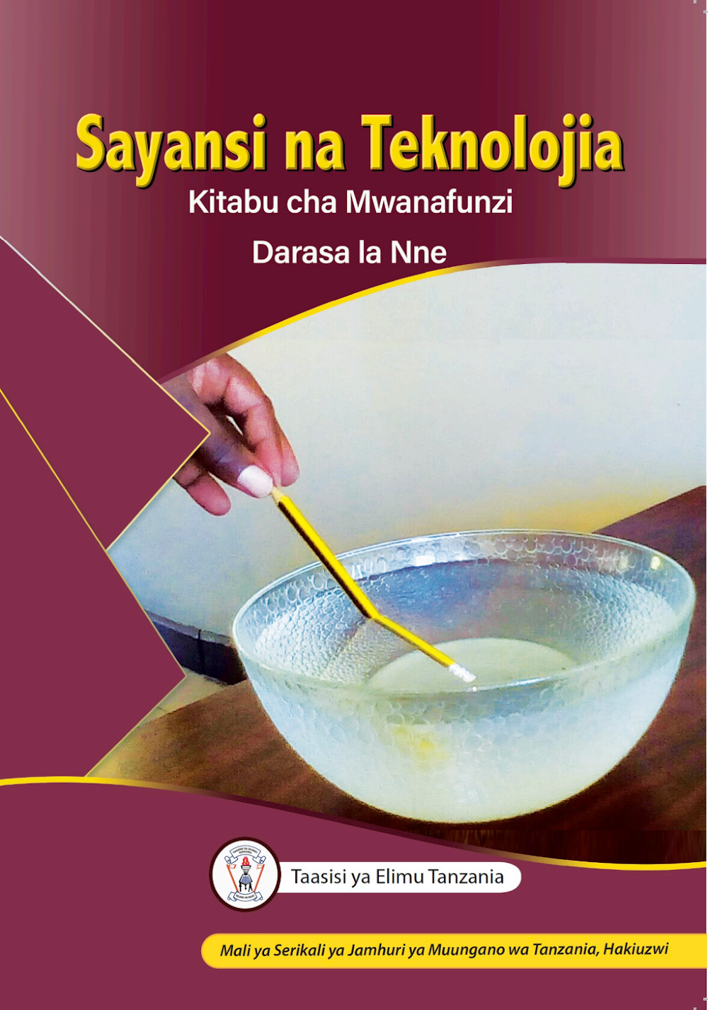 Kitabu Cha Sayansi Na Teknolojia Darasa La Nne Tanzania Tie Mtaala