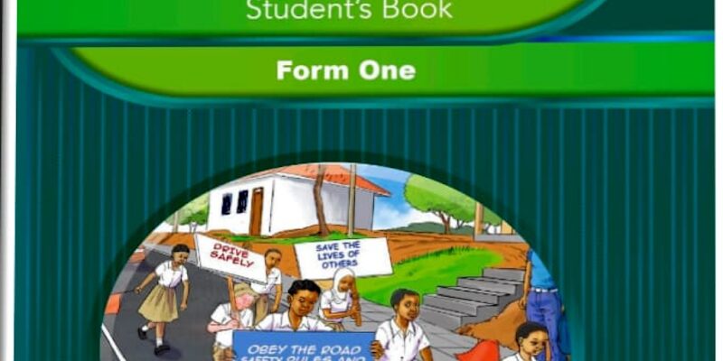 Form One Civics Textbook Cover Tie New Syllabus For Tanzanian Secondary Schools