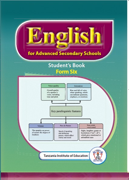 Form Six English Language Student Textbook Tie Book New Syllabus For Tanzanian Advanced Level Secondary Schools