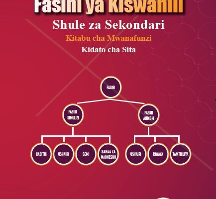 Kitabu Cha Fasihi Ya Kiswahili Kidato Cha Sita Tie Book Mtaala Mpya A-Level