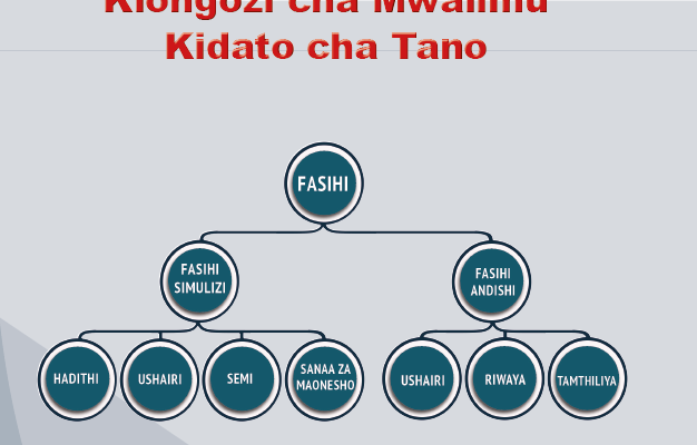 Kitabu Cha Fasihi Ya Kiswahili Kidato Cha Tano Tie Book Mtaala Mpya A-Level