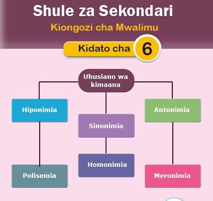 Kitabu Cha Kiswahili Kidato Cha Sita Tie Book Mtaala Mpya Shule Za Sekondari Tanzania