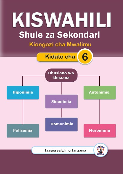 Kitabu Cha Kiswahili Kidato Cha Sita Tie Book Mtaala Mpya Shule Za Sekondari Tanzania