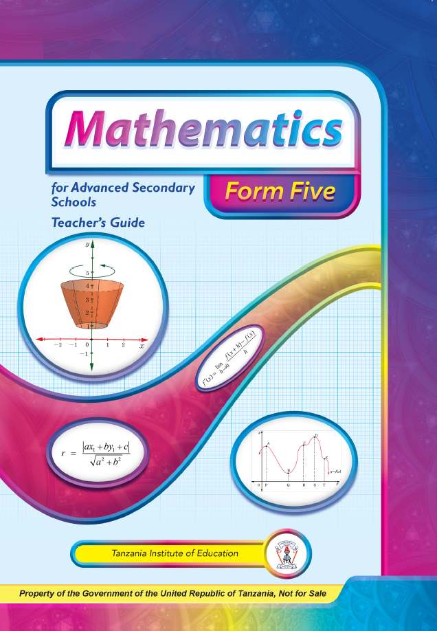 Mathematics Form Five Teacher's Guide Tie Book Pdf Tanzania Advanced Secondary School Curriculum