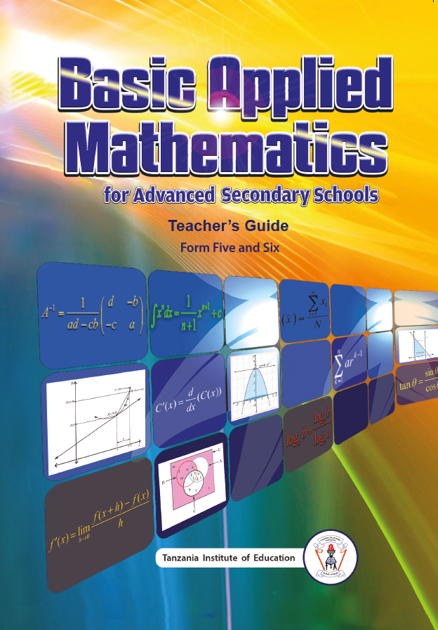 Mathematics Form Five And Form Six Bam Tie Book Pdf Tanzania Advanced Secondary School Curriculum