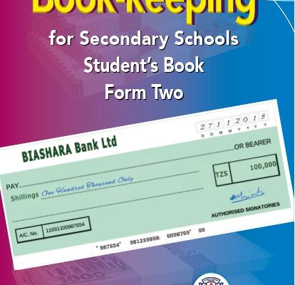 Bookkeeping Form Two Tie Book Pdf Tanzania Secondary School Curriculum