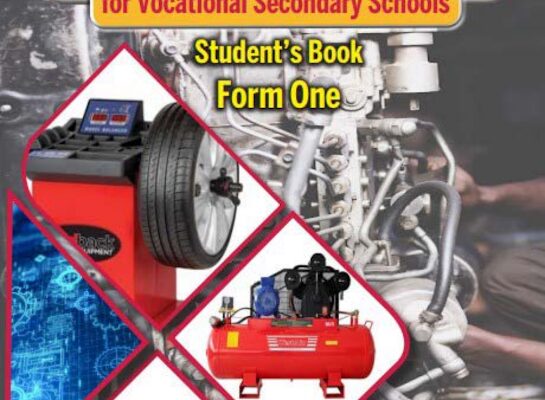 Form One Motor Vehicle Mechanics Tie Book Cover