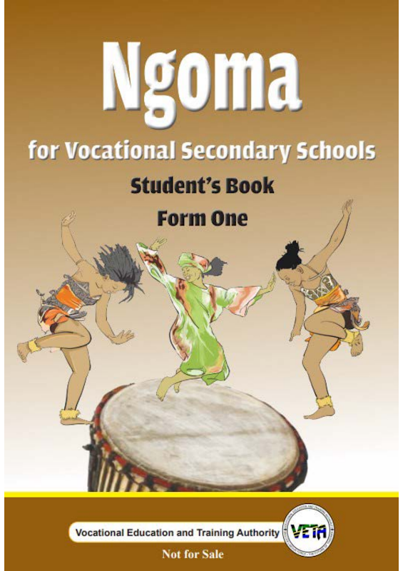 Form One Ngoma Tie Book Cover