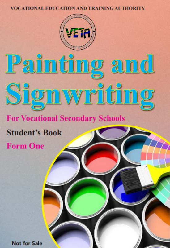 Form One Painting And Signwriting TIE Book Cover