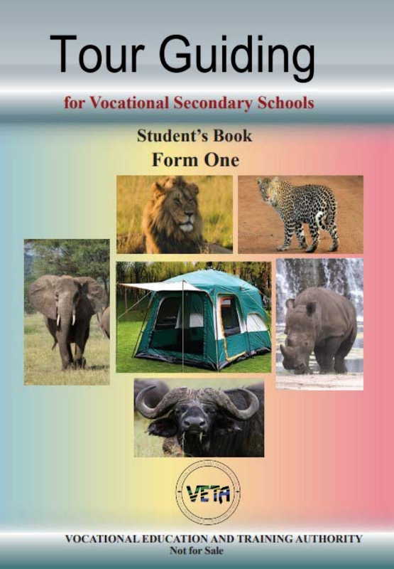 Form One Tour Guiding TIE Book Cover